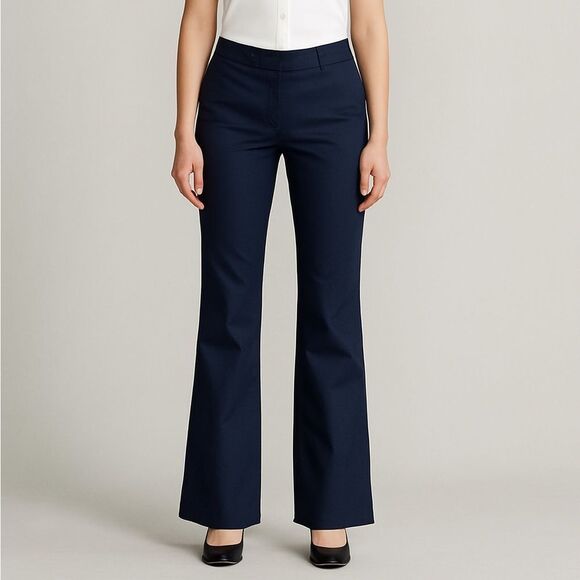 Lilly Pulitzer Black Flare Leg Trousers - Picture 1 of 9